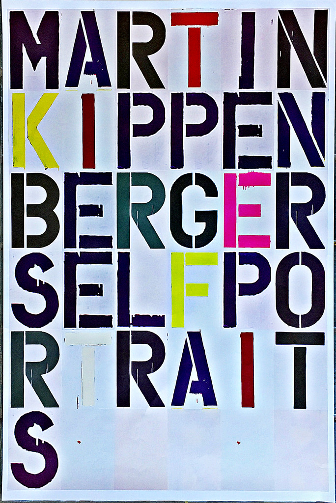Christopher Wool, Martin Kippenberger Self-Portraits, 2005