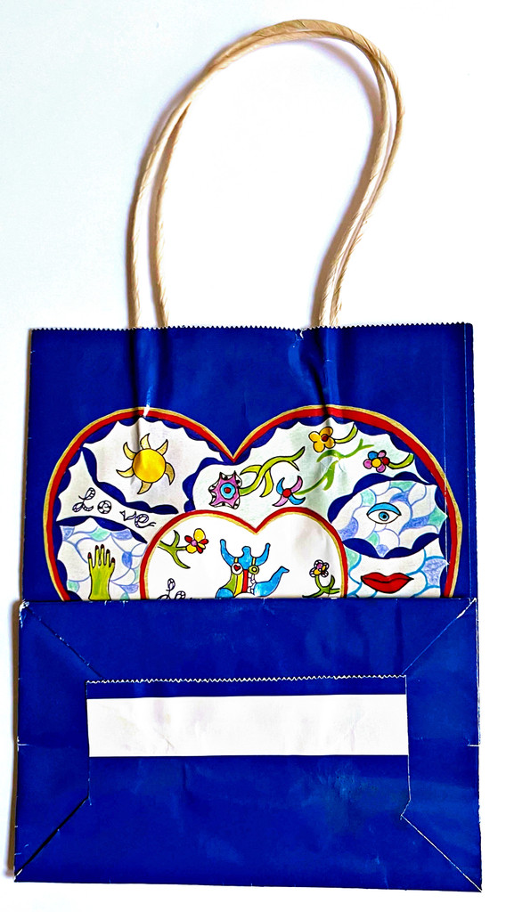 Niki de Saint Phalle, Niki de St Phalle Bespoke LOVE Shopping Bag, ca. 1982