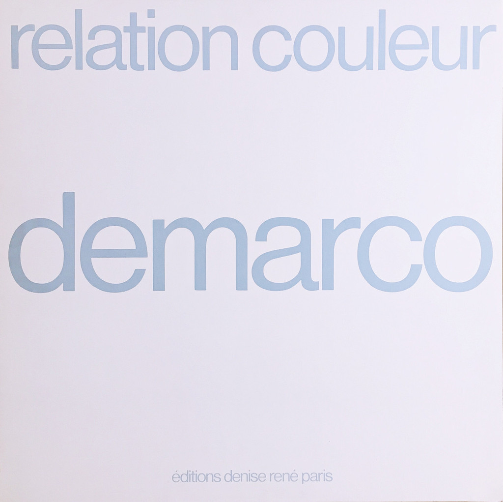 Hugo Demarco, Relation Couleur, 1973