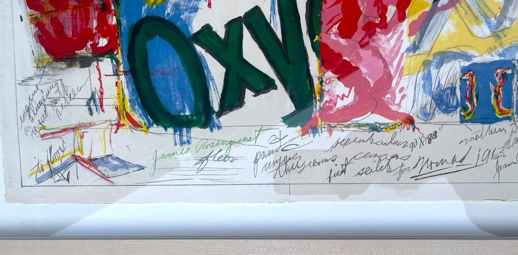 James Rosenquist, Oxy, from the Deluxe Hand signed edition of the One Cent Life Portfolio, 1964