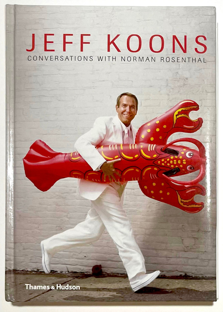 Jeff Koons, Jeff Koons Conversations with Norman Rosenthal (Hand signed and inscribed by BOTH Jeff Koons and Norman Rosenthal), 2014