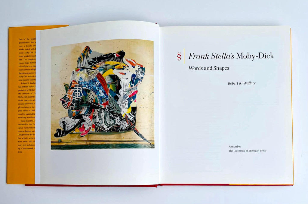 Frank Stella, Frank Stella's Moby-Dick: Words and Shapes (Hand signed and inscribed), 2000