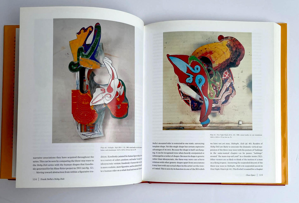 Frank Stella, Frank Stella's Moby-Dick: Words and Shapes (Hand signed and inscribed), 2000