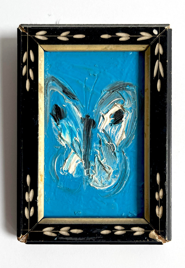 Hunt Slonem, Blue Butterfly, 2005