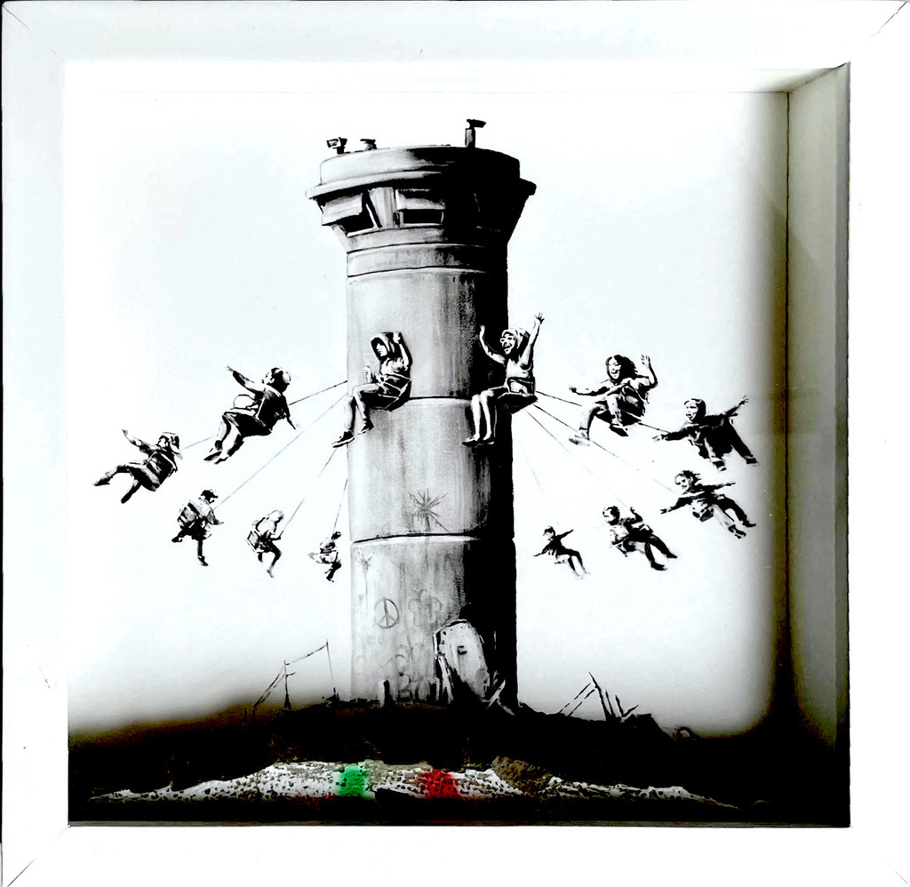 Banksy, Walled Off Hotel Boxed Set Assemblage, 2017