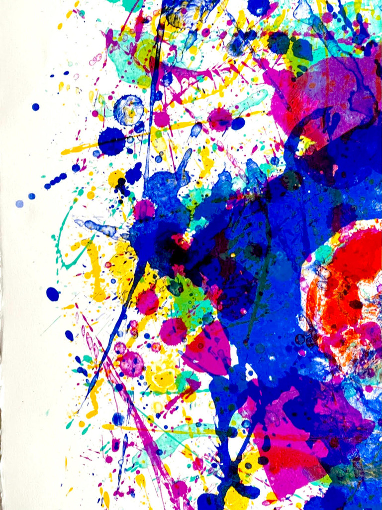 Sam Francis, Untitled (Lembark, L-240 (SF-259)), 1980