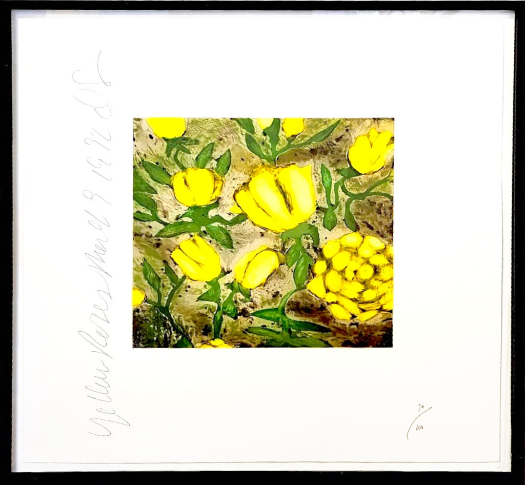 Donald Sultan, Yellow Roses, 1992