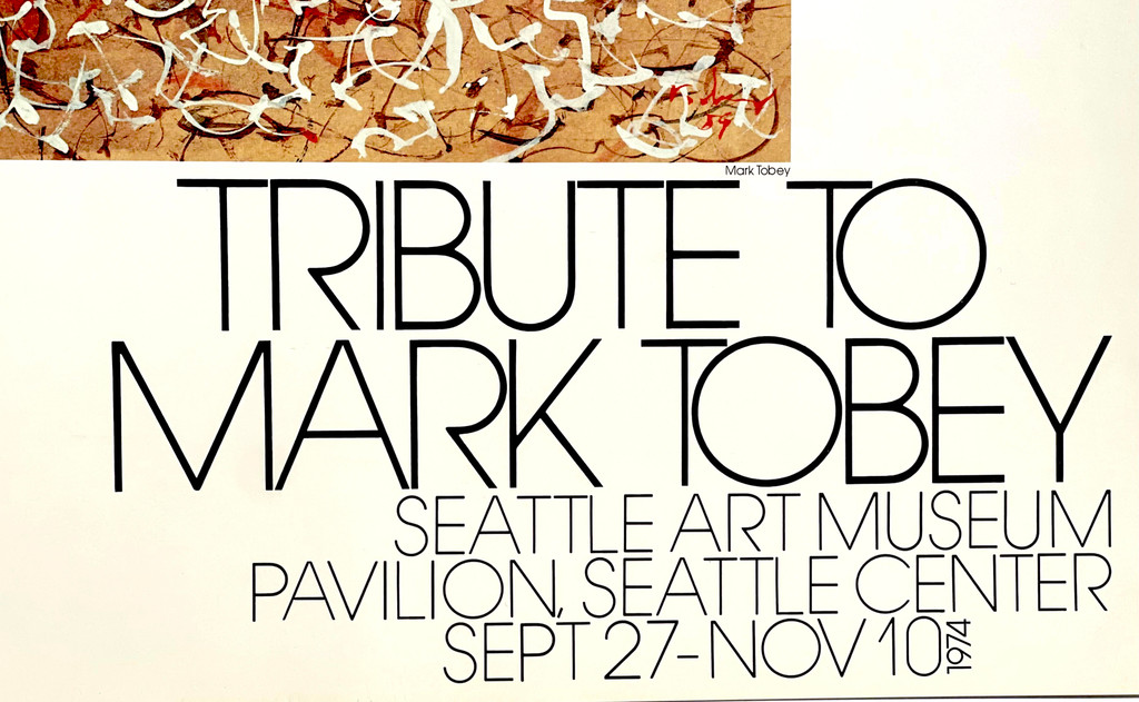 Mark Tobey, Tribute to Mark Tobey Poster, 1974