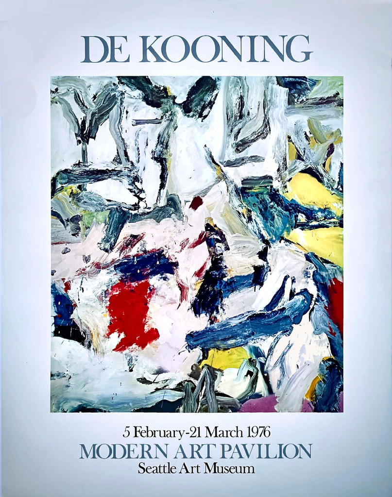 Willem de Kooning, De Kooning at the Modern Art Pavillion, 1976