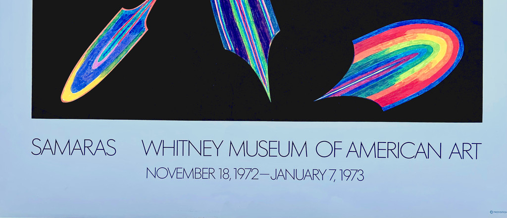 Lucas Samaras, Samaras at Whitney Museum of American Art Exhibition Poster, 1973