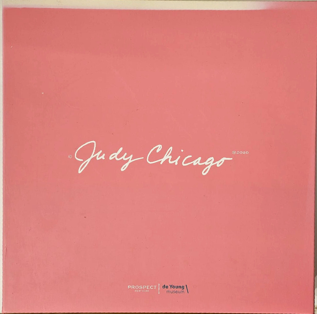Judy Chicago, Madame De Stael Dessert Plate, 2020
