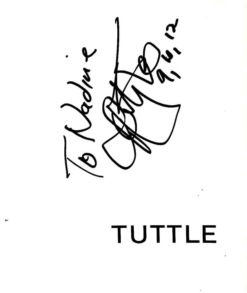 Richard Tuttle, The Art of Richard Tuttle (Hand signed, dated and inscribed by Richard Tuttle), 2005