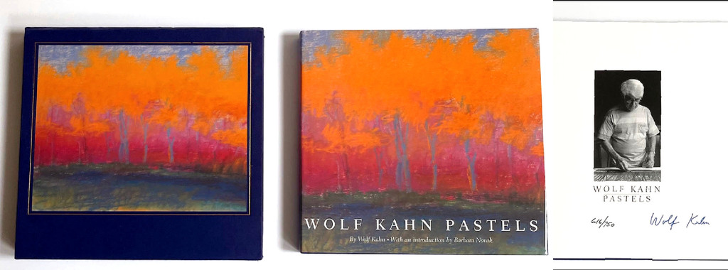 Wolf Kahn, Wolf Kahn Pastels (monograph with slip case, hand signed and numbered), 2000