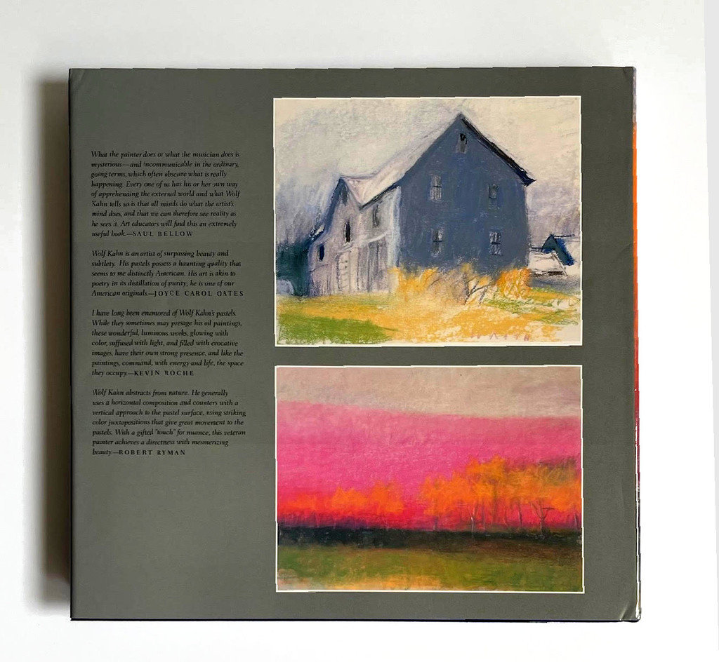 Wolf Kahn, Wolf Kahn Pastels (monograph with slip case, hand signed and numbered), 2000