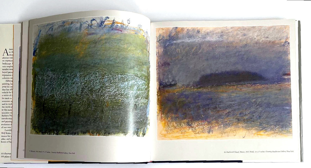 Wolf Kahn, Wolf Kahn Pastels (monograph with slip case, hand signed and numbered), 2000