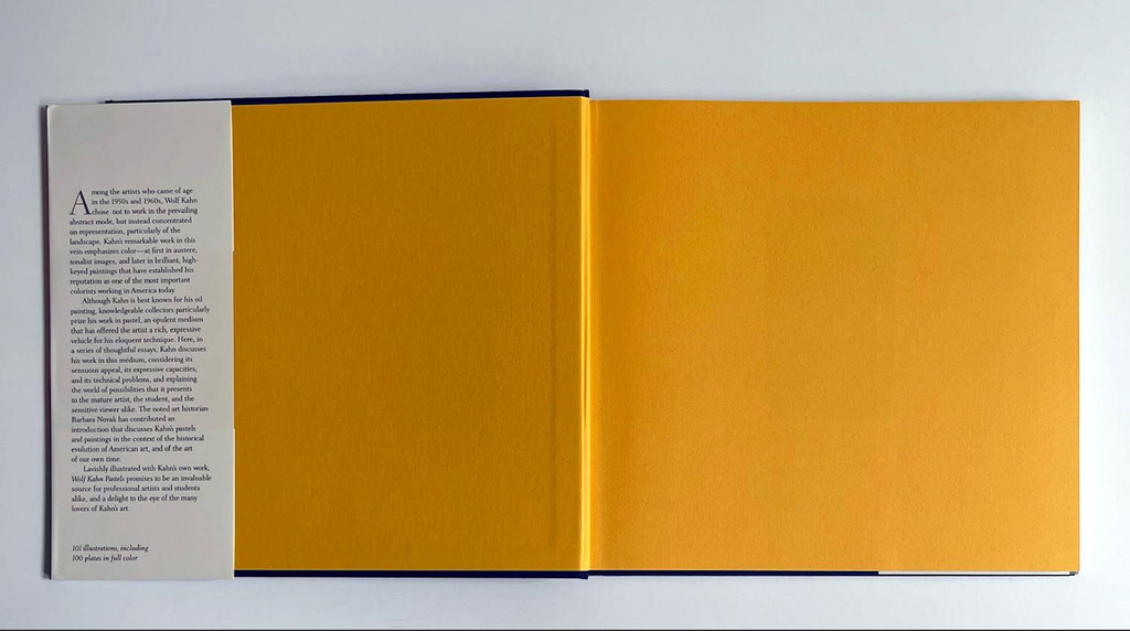 Wolf Kahn, Wolf Kahn Pastels (monograph with slip case, hand signed and numbered), 2000