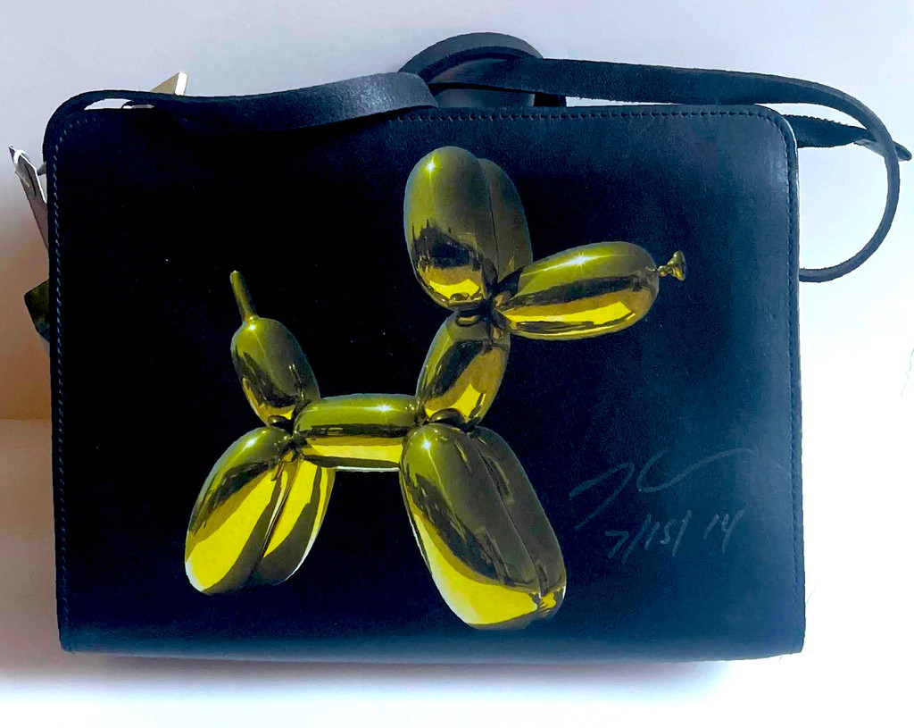 Jeff Koons, Balloon Dog Women's Shoulder Bag (Hand Signed by Jeff Koons), 2014