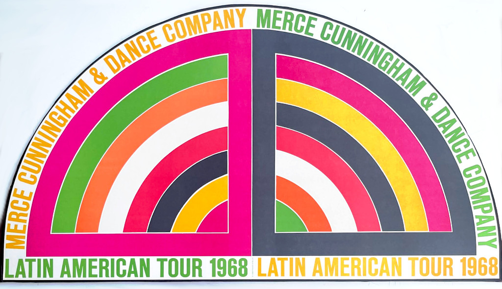 Frank Stella Merce Cunningham & Dance Company Latin American Tour, 1968
