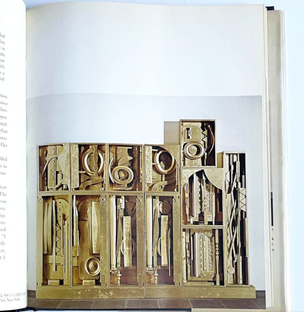 Louise Nevelson, Louise Nevelson (Hand signed by BOTH the author, Arne Glimcher (founder of PACE gallery) and artist Louise Nevelson, and inscribed to Cy Nelson), 1972