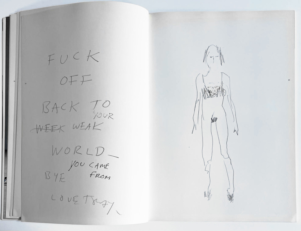 Tracey Emin, I Need Art Like I Need God (Hand signed by Tracey Emin), 1998