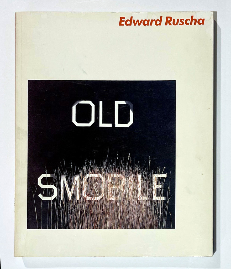 Ed Ruscha,, OLD SMOBILE (Hand signed and inscribed to famous California native Stan Smith), 1989