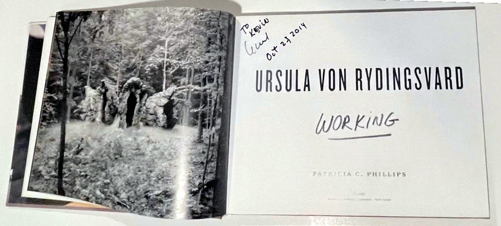 Ursula Von Rydingsvard, Working (Hand signed and inscribed twice by Ursula von Rydingsvard), 2011