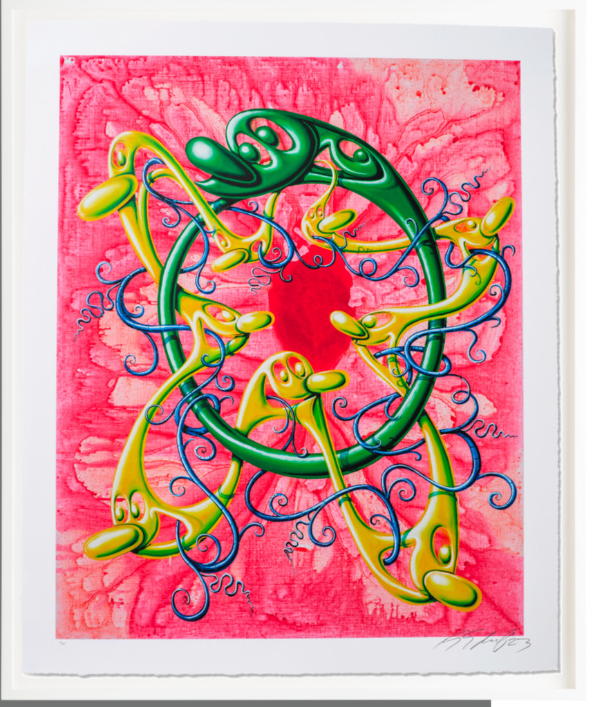 Kenny Scharf, VRING!, 2021