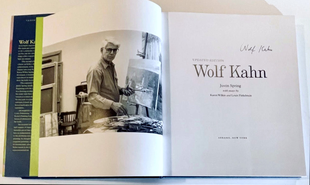 Wolf Kahn, Wolf Kahn (hand signed by Wolf Kahn), 2011