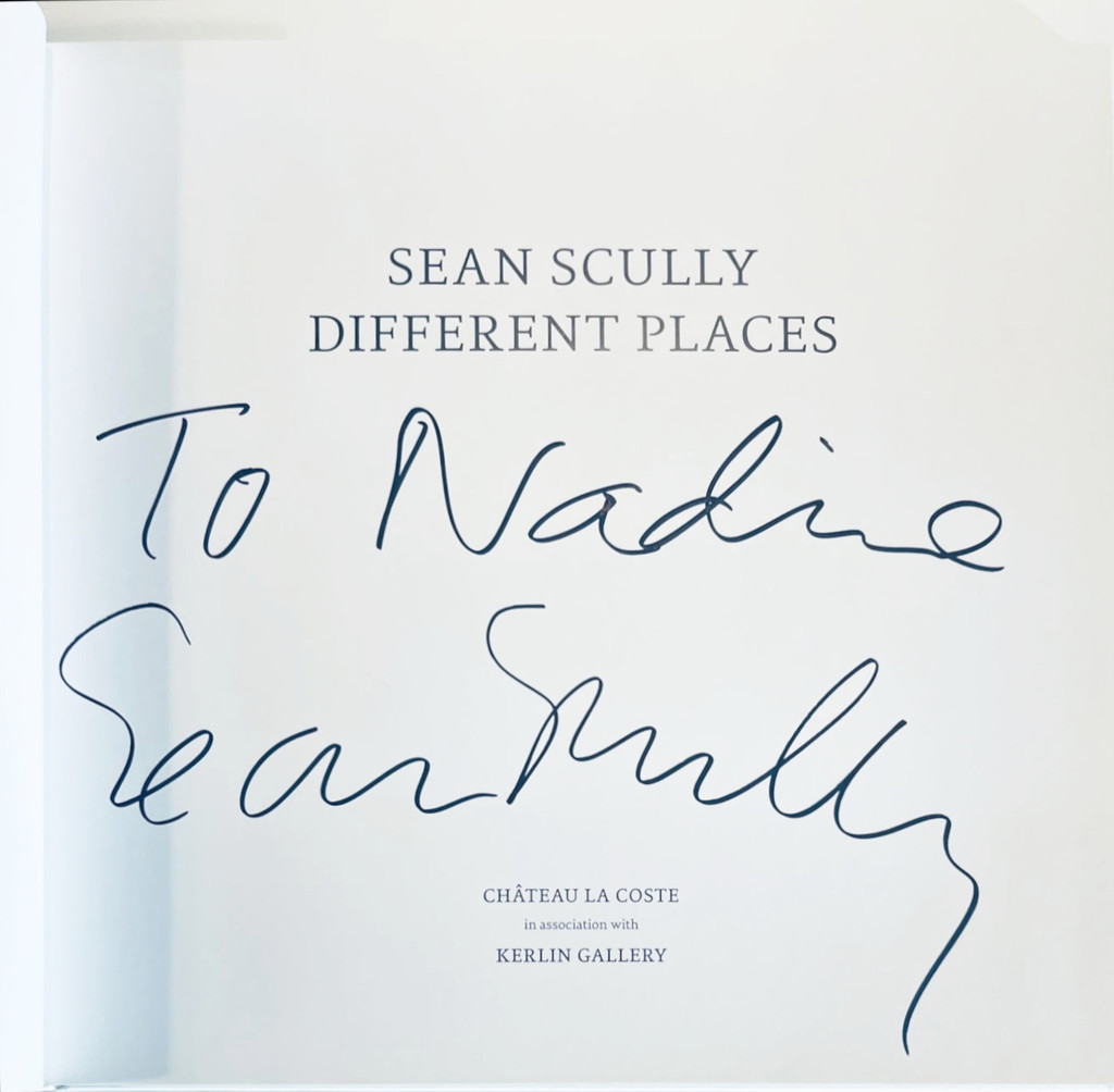 Sean Scully, Different Places (hand signed and inscribed by Sean Scully), 2015