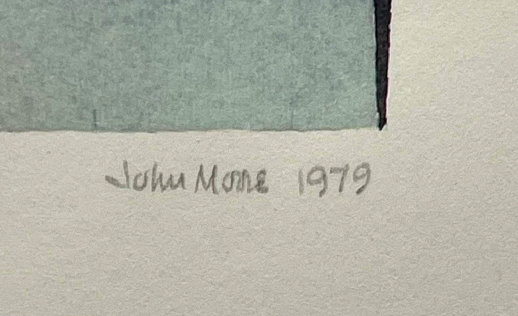 John Moore (b.1941), Place Setting, 1979