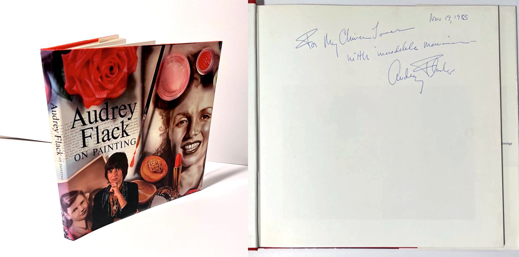 Audrey Flack, Audrey Flack On Painting (hand signed, dated and inscribed by Audrey Flack), 1981