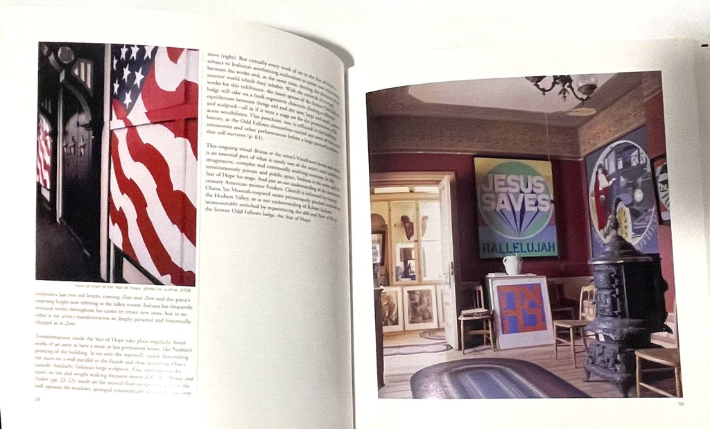 Robert Indiana, Monograph: Robert Indiana and the Star of Hope (hand signed by the artist as well as both writers), 2009