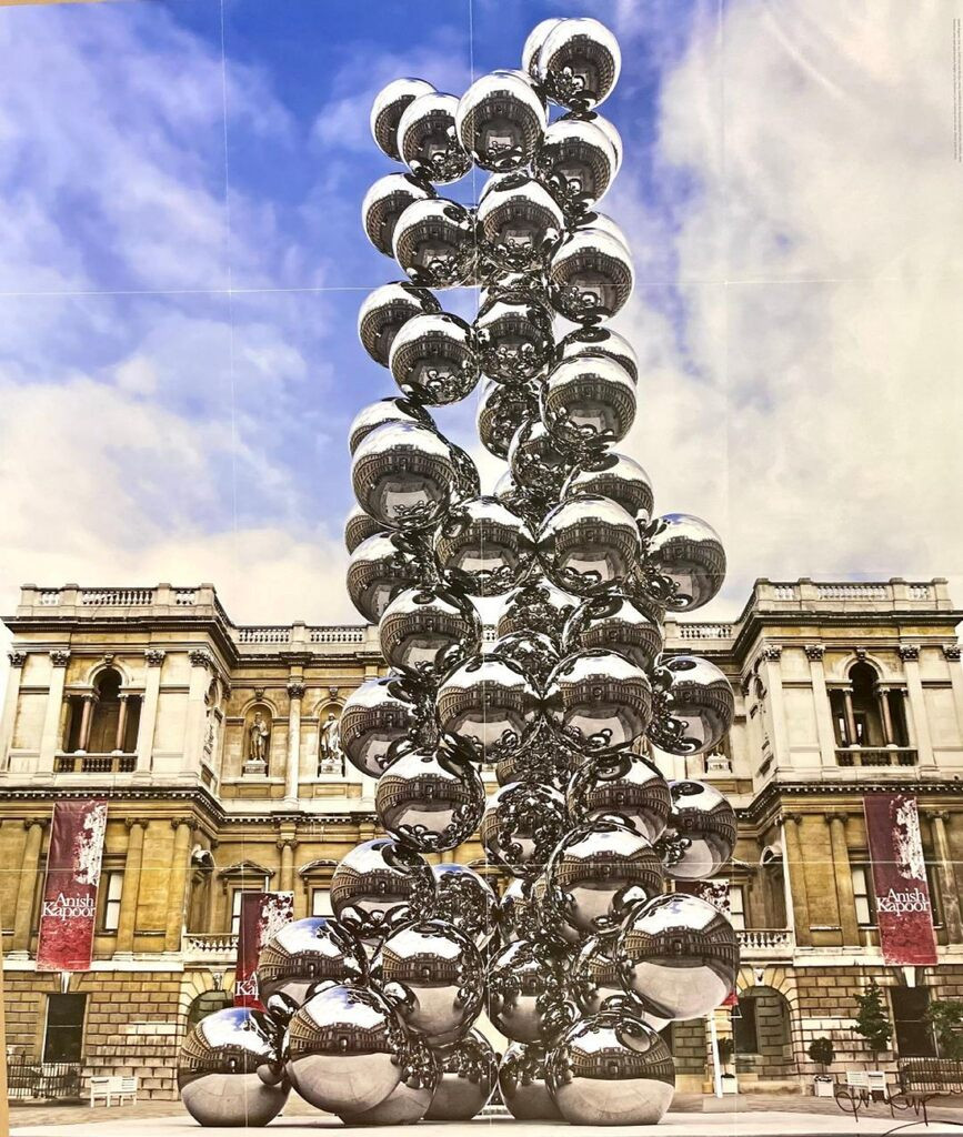 Anish Kapoor, Tall Tree and the Eye at the Royal Academy (hand signed by Anish Kapoor), 2009