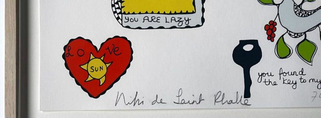 Niki de Saint Phalle, I Rather Like You A Lot You Fool, 1970