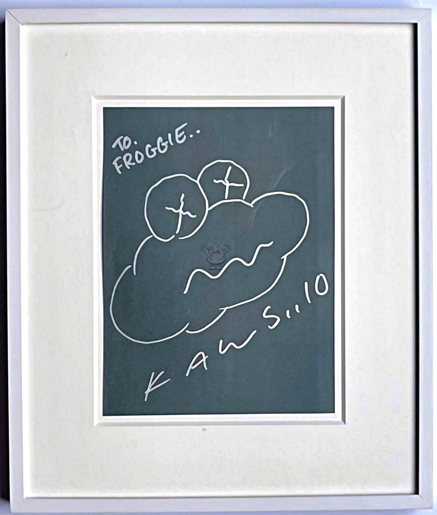 KAWS, Untitled cloud drawing, 2010