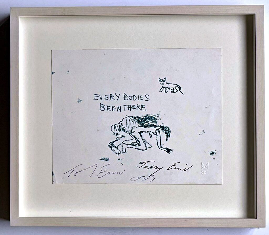 Tracey Emin, Every Bodies Been There (signed twice), 1998