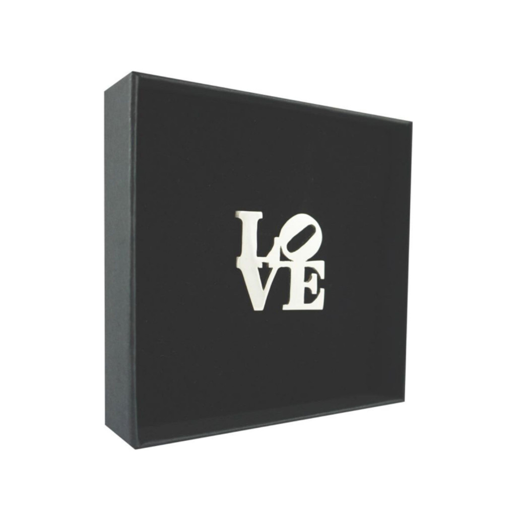 Robert Indiana, LOVE Brooch, Limited Edition for the Yorkshire Sculpture Park, 2022