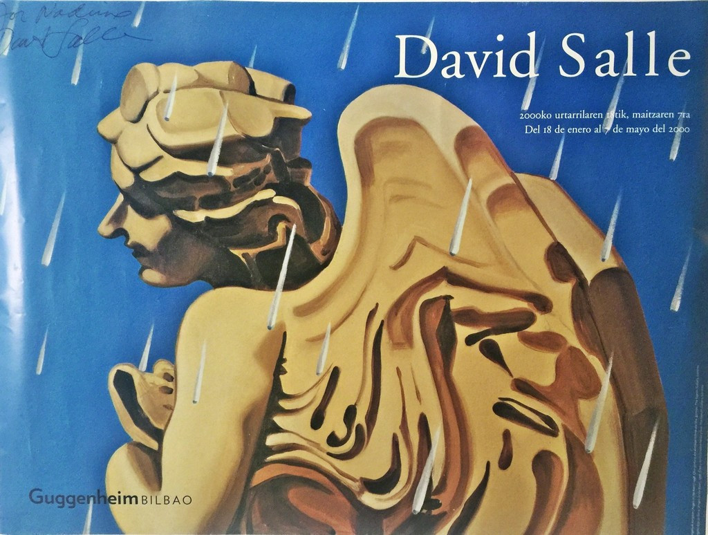 David Salle, David Salle at Guggenheim Bilbao (Signed), 2000