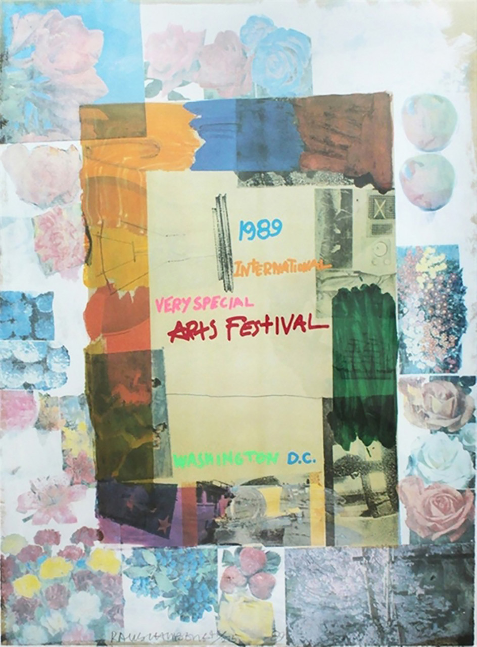 ROBERT RAUSCHENBERG, International Very Special Arts Festival 1989