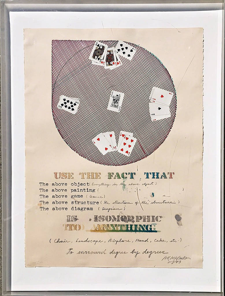 Shusaku Arakawa, The Degrees of Meaning , 1973 - Alpha 137 Gallery