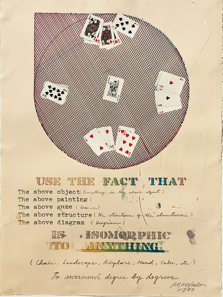 Shusaku Arakawa, The Degrees of Meaning , 1973 - Alpha 137 Gallery