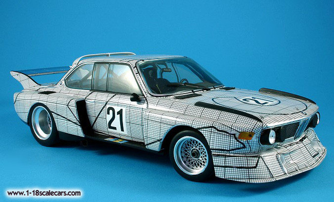 FRANK STELLA, Art Car: Limited Edition BMW Minichamps of Frank