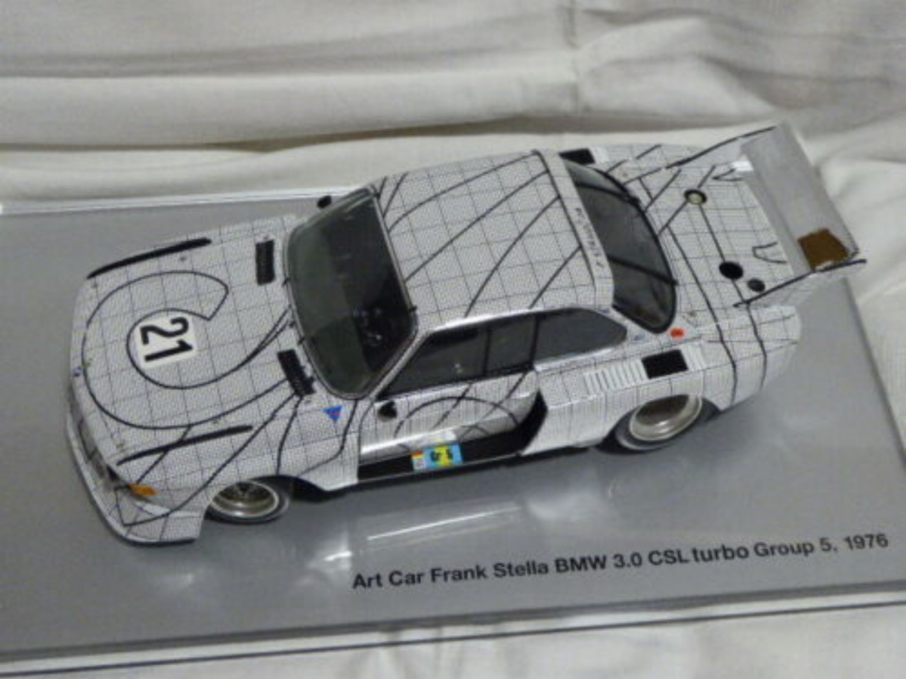 FRANK STELLA, Art Car: Limited Edition BMW Minichamps of Frank