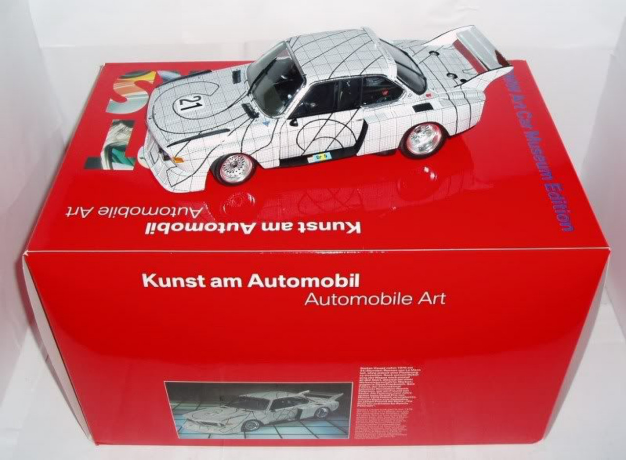 FRANK STELLA, Art Car: Limited Edition BMW Minichamps of Frank 