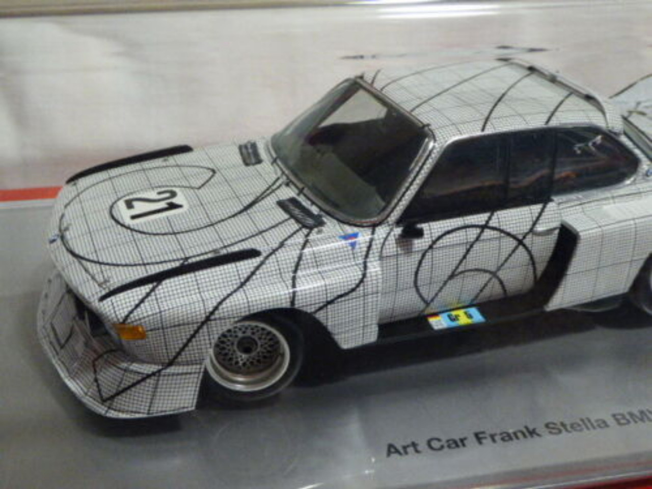FRANK STELLA, Art Car: Limited Edition BMW Minichamps of Frank