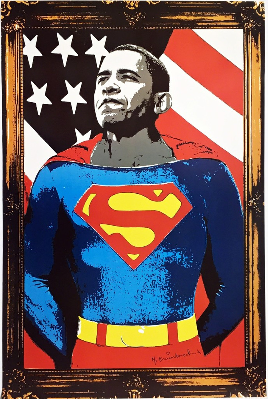Mr. Brainwash, Obama Superman, 2009 - Alpha 137 Gallery