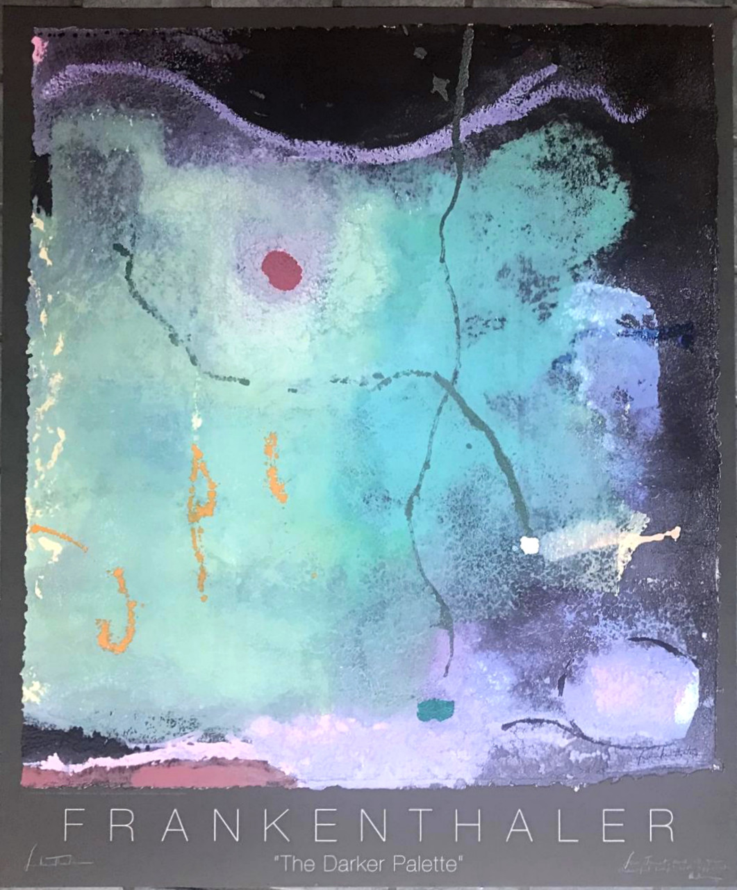 Helen Frankenthaler, The Other Side of the Moon (Hand signed twice