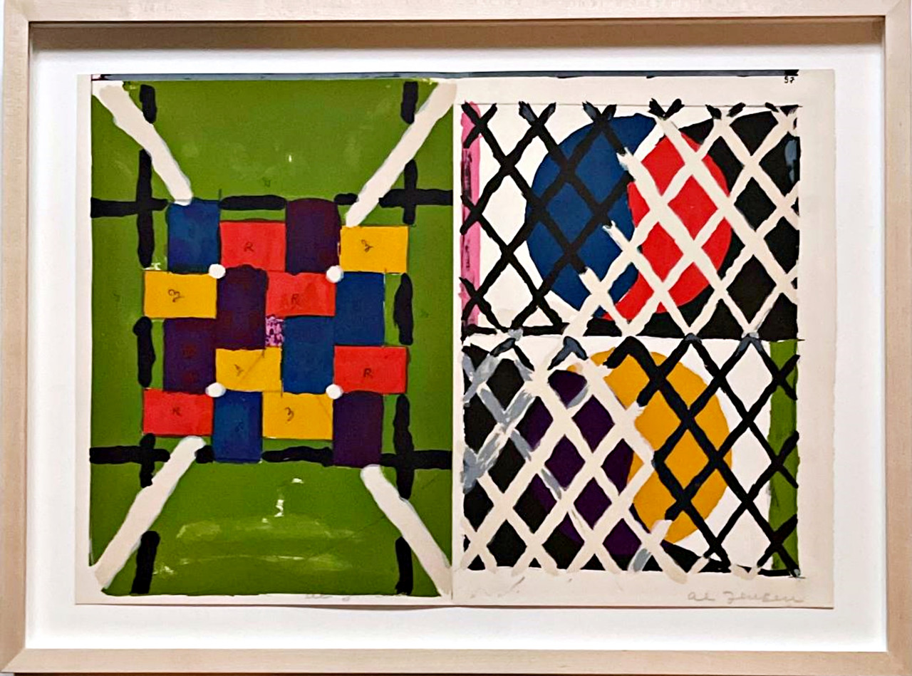 Alfred Jensen, Untitled from the Deluxe Artists & Collaborators