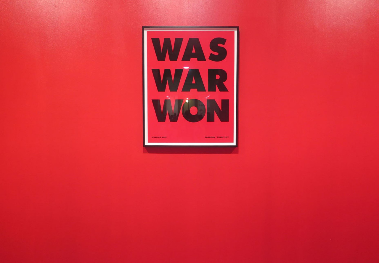 Sterling Ruby, War Was Won, 2017