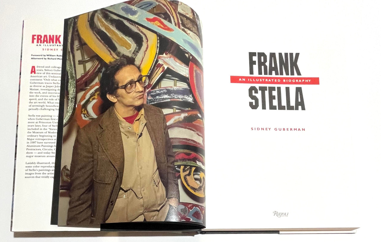Frank Stella, Frank Stella; An Illustrated Biography (Hand signed